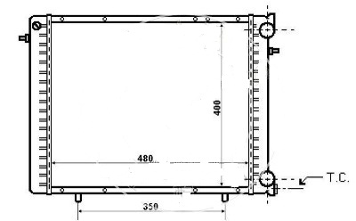 RADIADOR HILUX HIDEREIDER  1640075260