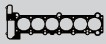 GASKET FOR BMW 3 Saloon (E36) 11121726620 10079510