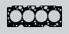 GASKET FOR TOYOTACARINA Mk II  11115-64080 10072100 ￠87.5 METAL