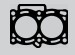 GASKET FOR DAIHATSU 11115-87703 10024200 ￠73.5