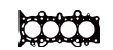 GASKET FOR HONDA CIVIC VII Coupe (EM2) 12251-PLC-007 10136400