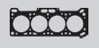 GASKET FOR MITSUBISHI MIRAGE MD323473 10078500