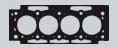 GASKET FOR CIEROEN RELAY Bus (230P) 0209.Q9 10140700 ￠83 METAL