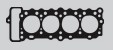 GASKET FOR MAZDA FAMILIA I (FA) 0324-10-271 10030200 ￠75