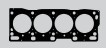 GASKET FOR SUZUKI RF71-10-271F  10111200 ￠87.5 METAL