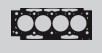 GASKET FOR PEUGEOT 206 0209.Z3 10136900 ￠85.5 METAL